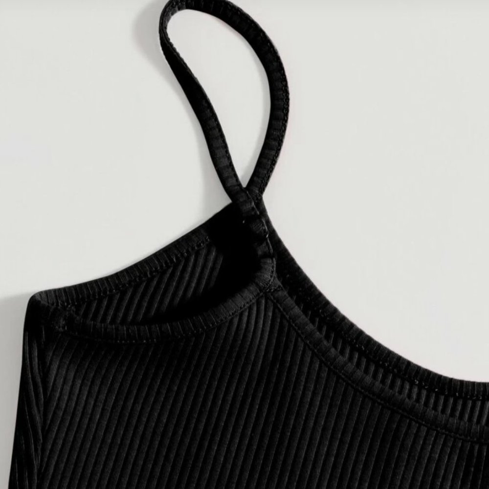 ONE LEFT ✨HP✨NEW Sunflower Ribbed Cropped Tank - Picture 5 of 7